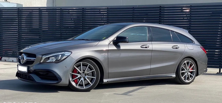 Mercedes-Benz CLA cena 189000 przebieg: 53500, rok produkcji 2017 z Warszawa małe 254